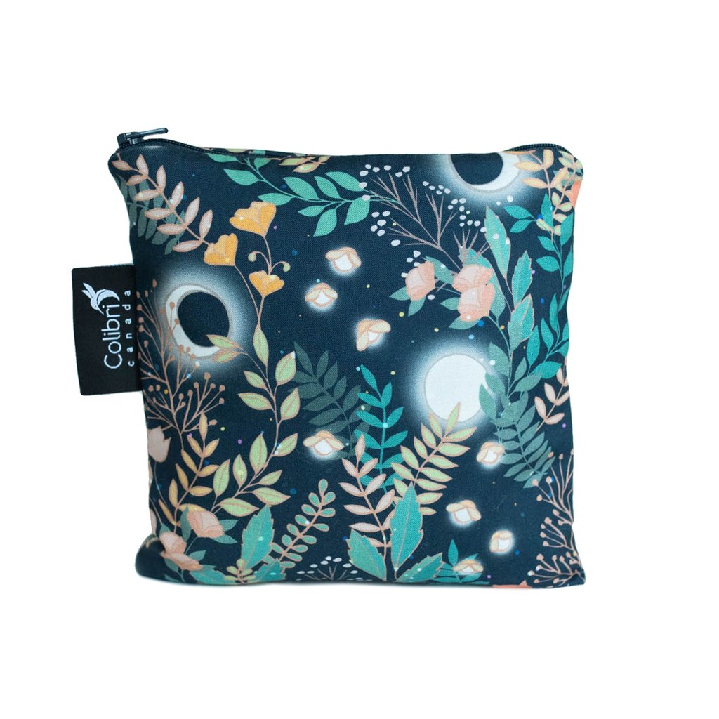 Colibri Reusable Snack Bag - Fireflies-Mountain Baby